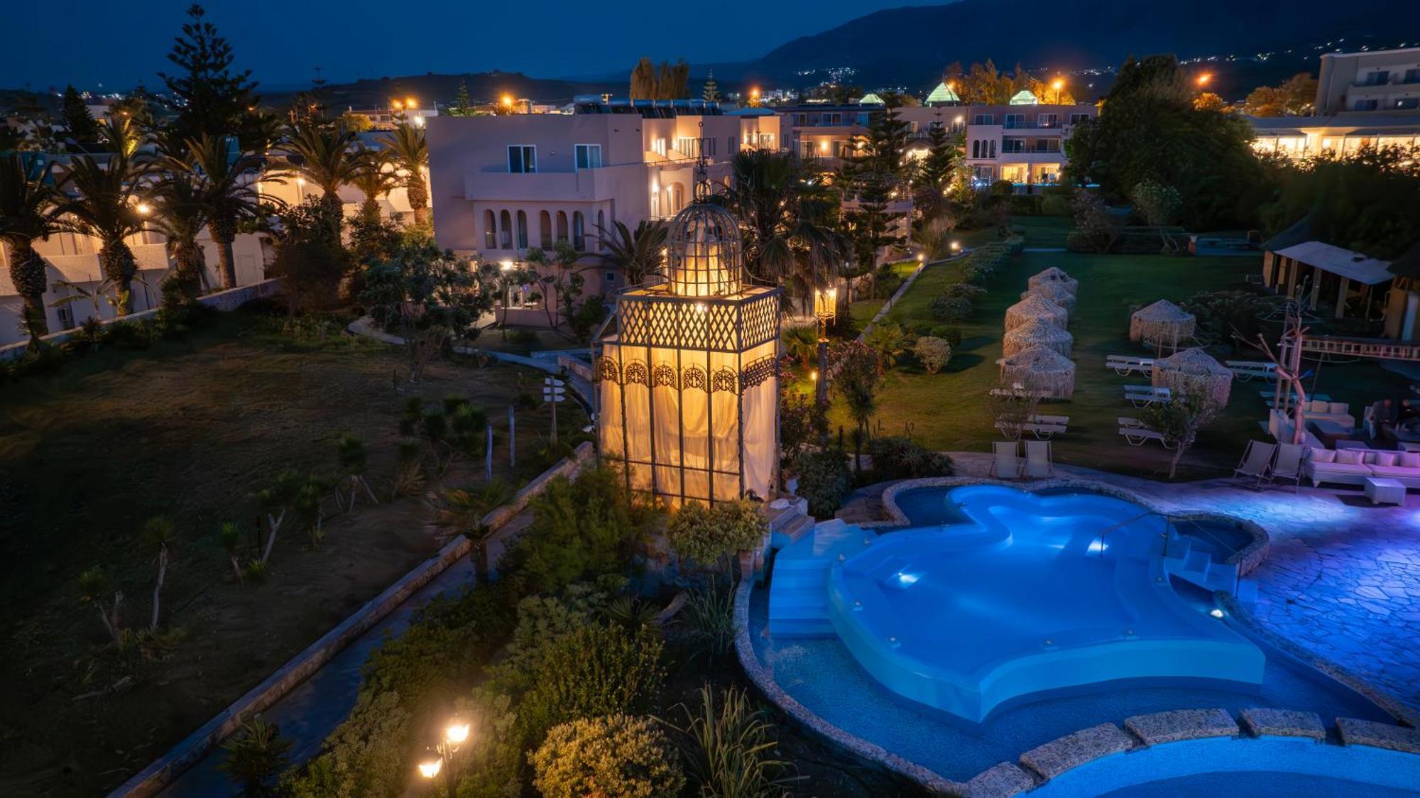 Orpheas Resort Hotel (Adults Only) Paralia Kourna エクステリア 写真