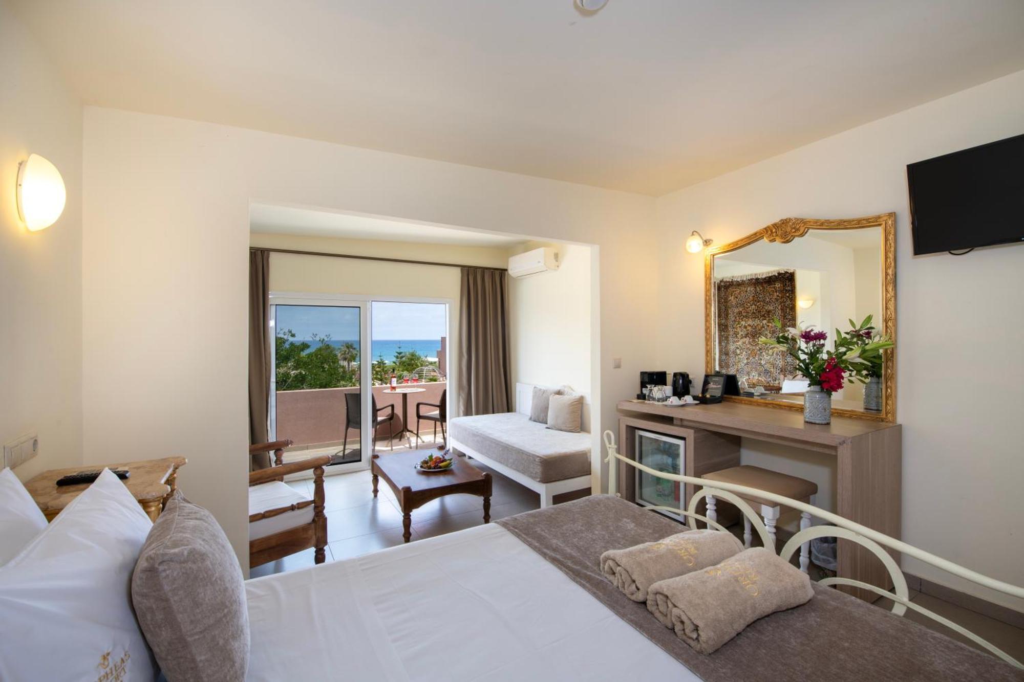 Orpheas Resort Hotel (Adults Only) Paralia Kourna エクステリア 写真