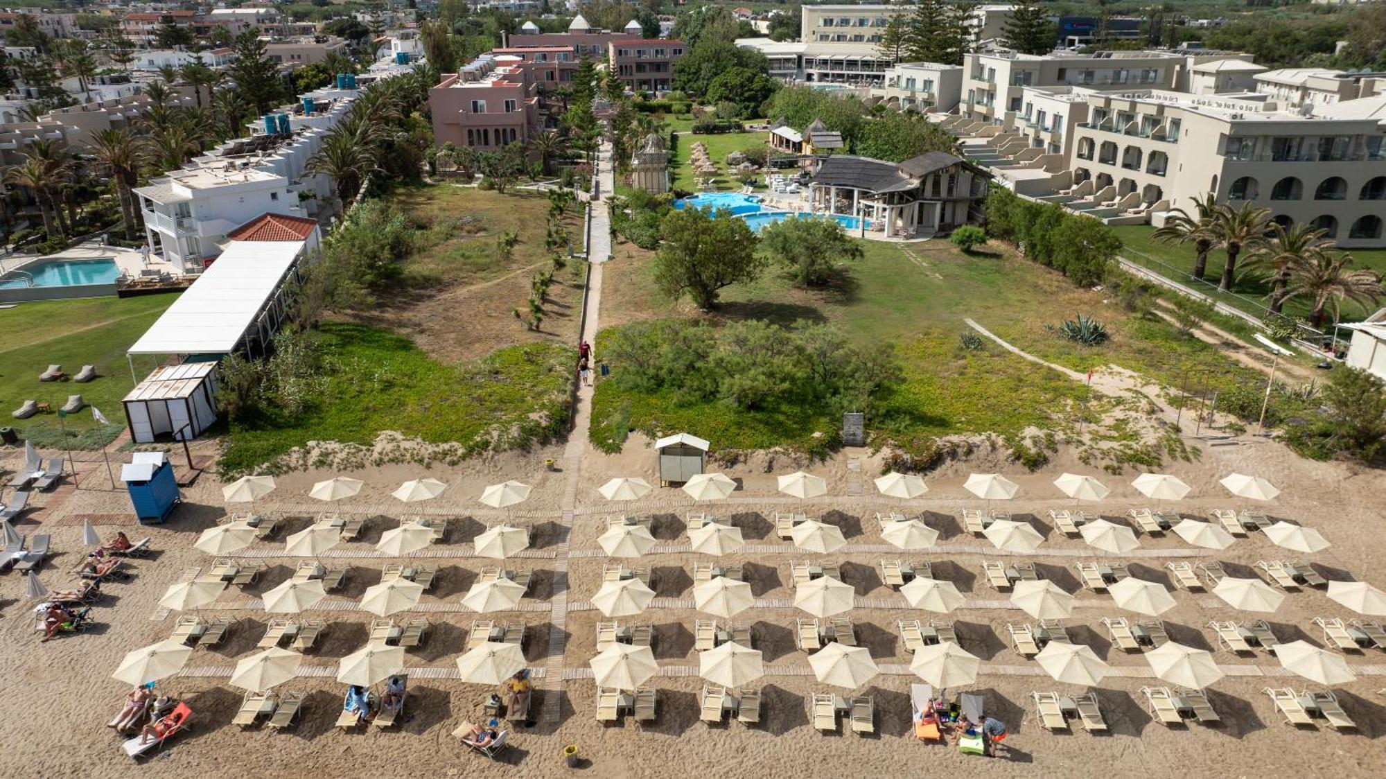 Orpheas Resort Hotel (Adults Only) Paralia Kourna エクステリア 写真
