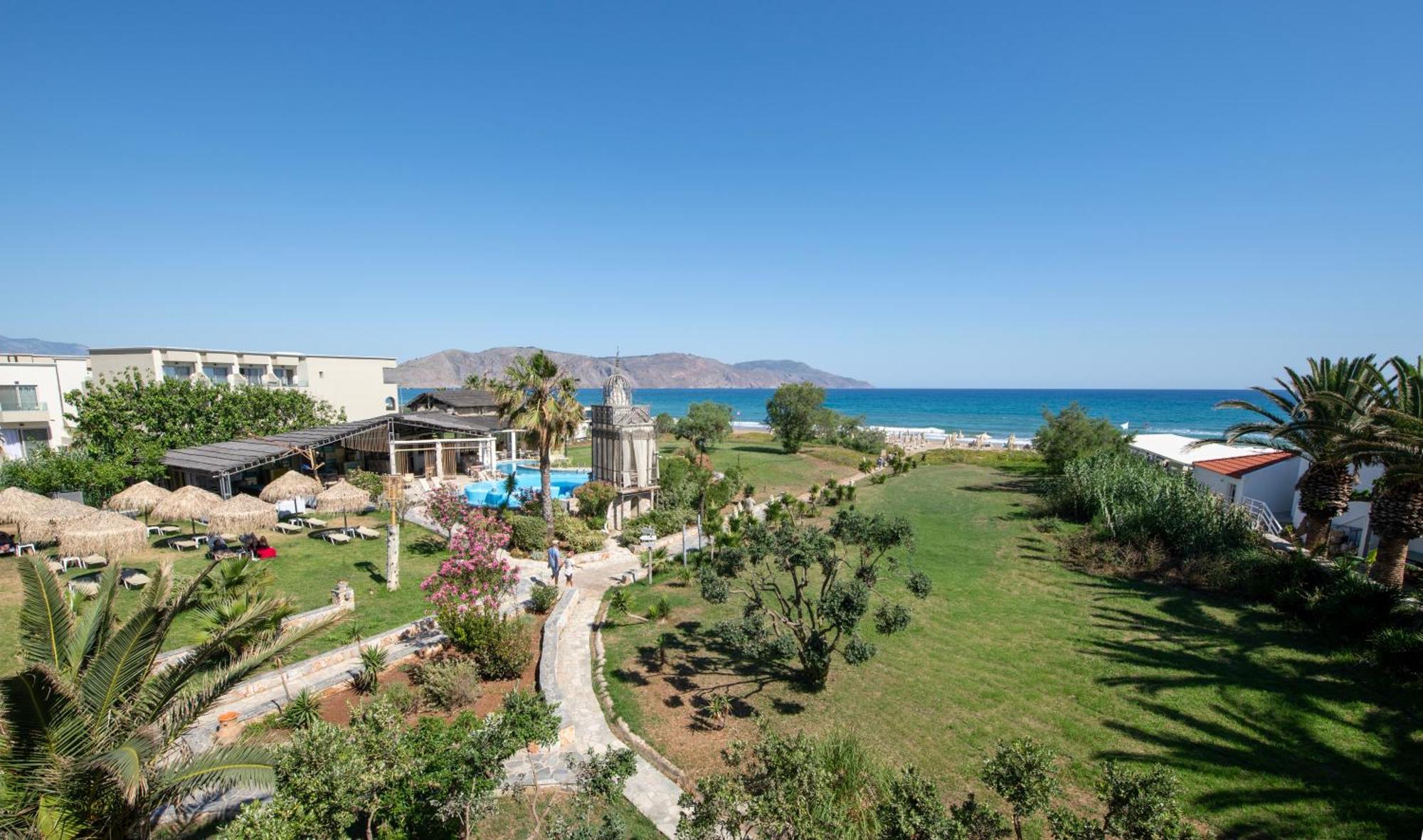 Orpheas Resort Hotel (Adults Only) Paralia Kourna エクステリア 写真