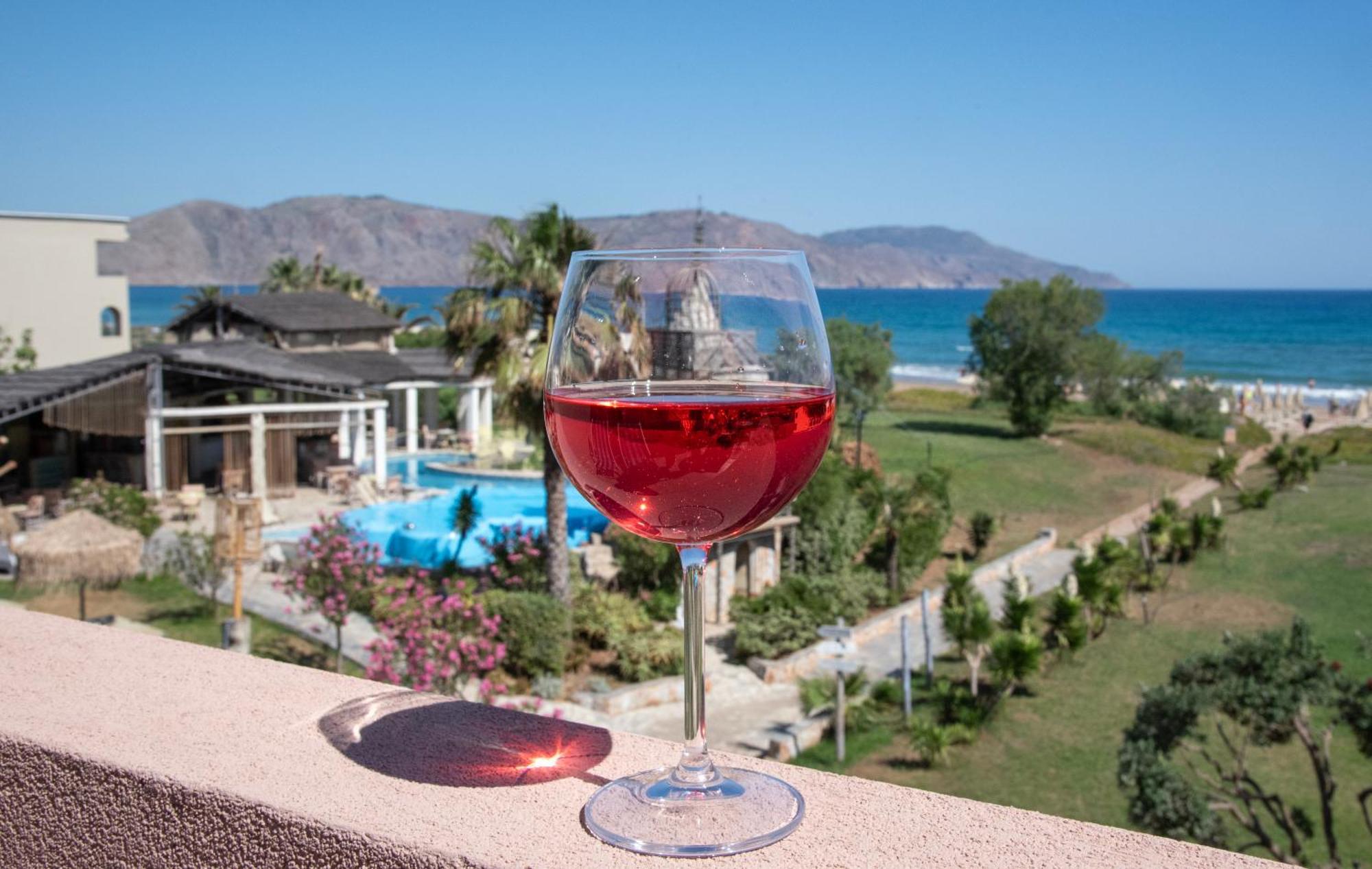 Orpheas Resort Hotel (Adults Only) Paralia Kourna エクステリア 写真