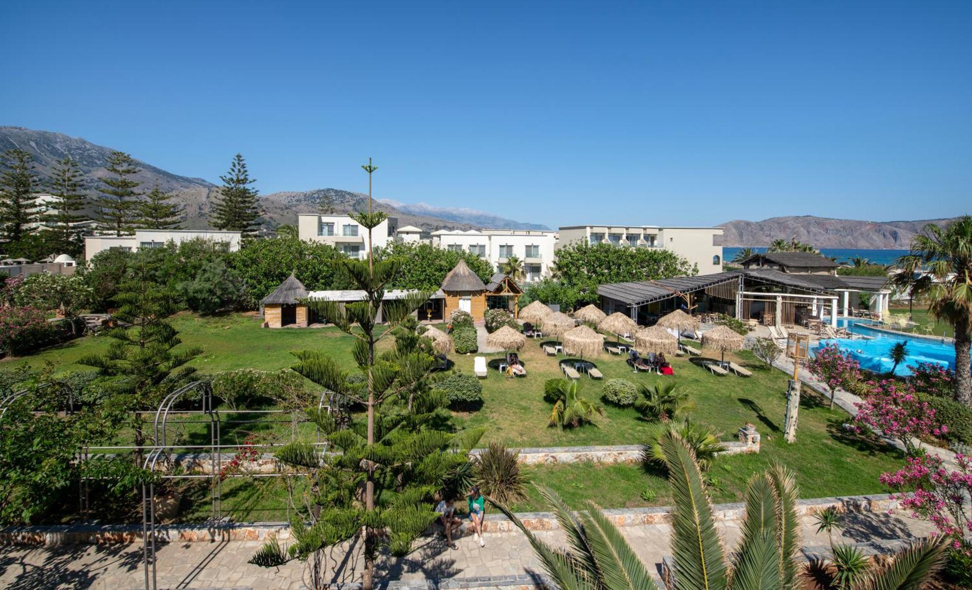 Orpheas Resort Hotel (Adults Only) Paralia Kourna エクステリア 写真